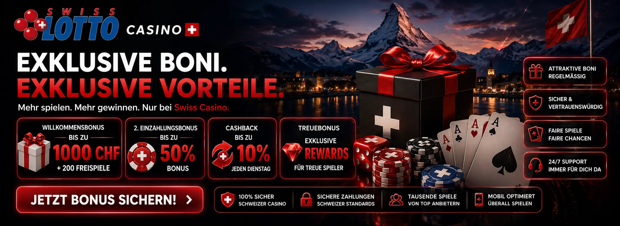 Swiss Lotto Casino Bonusangebote